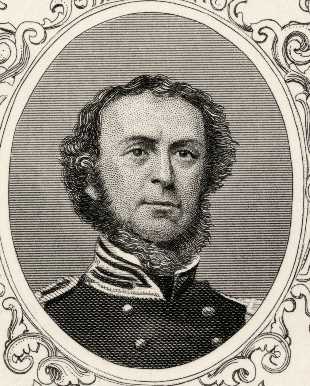 Portræt af Samuel Francis Du Pont (1803-1865) af American School