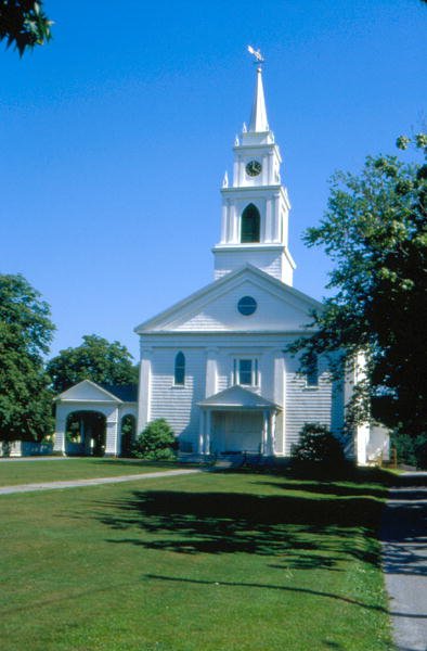Presbyterian Church, ca. 1670 af American School