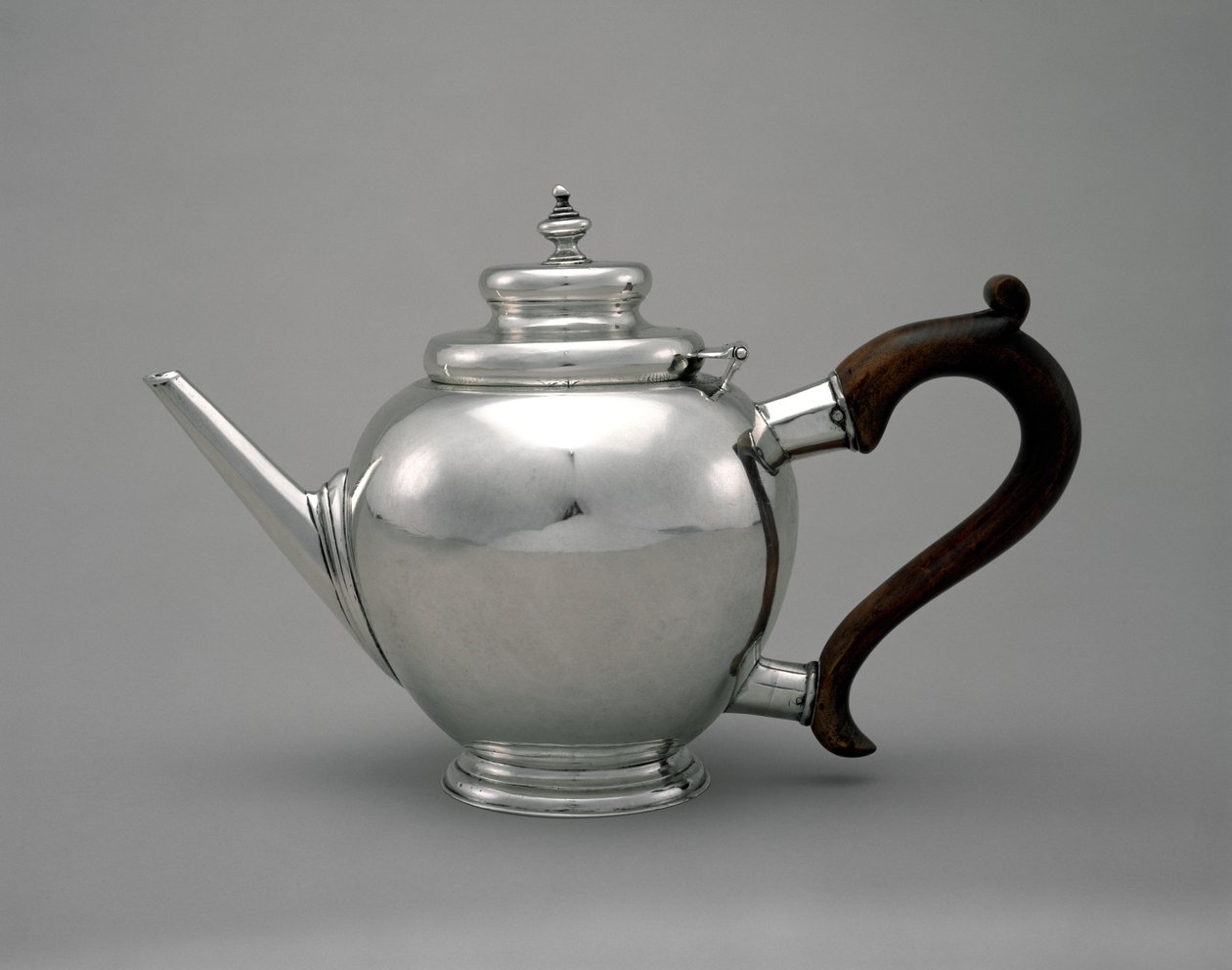 Tekande, fra butikken af Bartholomew Shaats, ca. 1728-48 (sølv) af American School