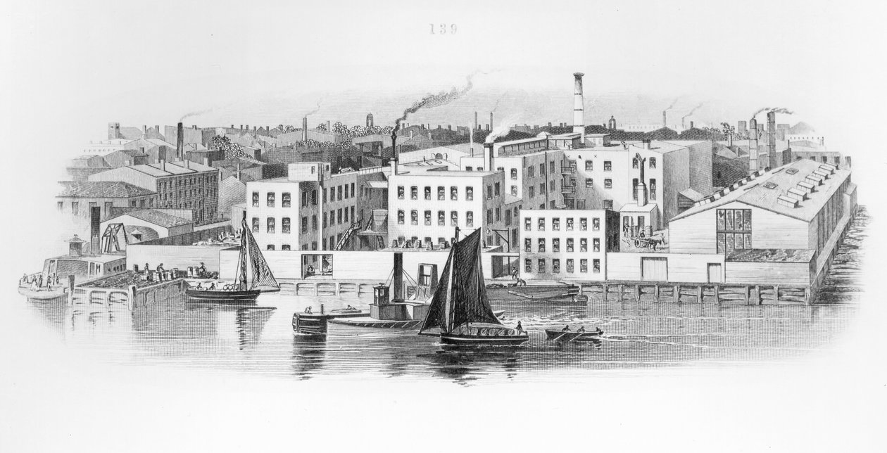 The American Bank Note Company, New York (gravering) (bundw foto) af American School