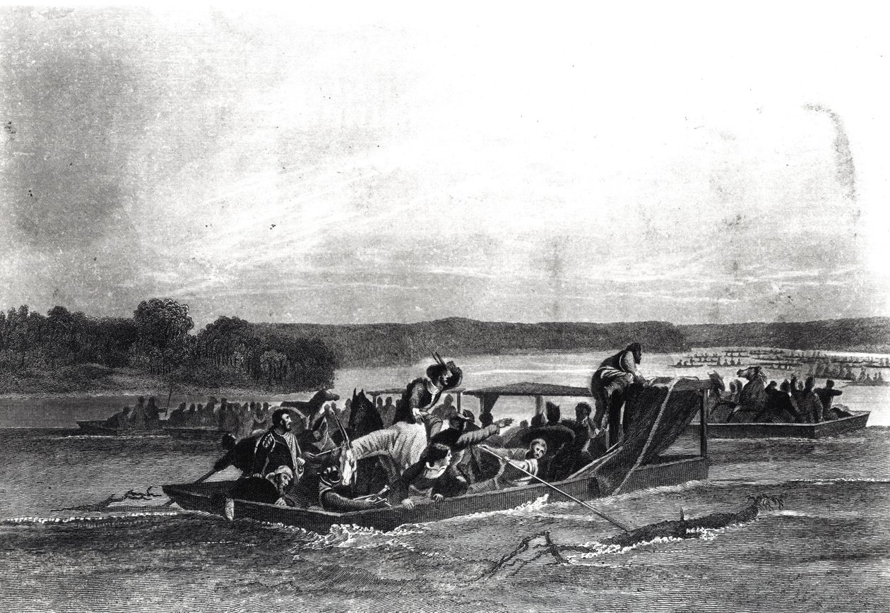 Opdagelsen af Mississippi af de Soto, 21. maj 1541 af American School