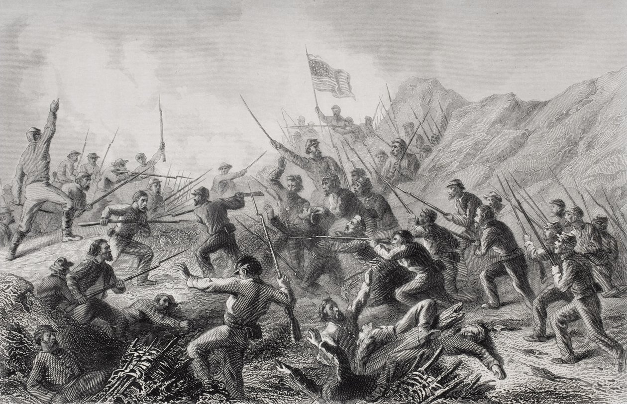 Belejringen af Vicksburg, Mississippi 1863 af American School