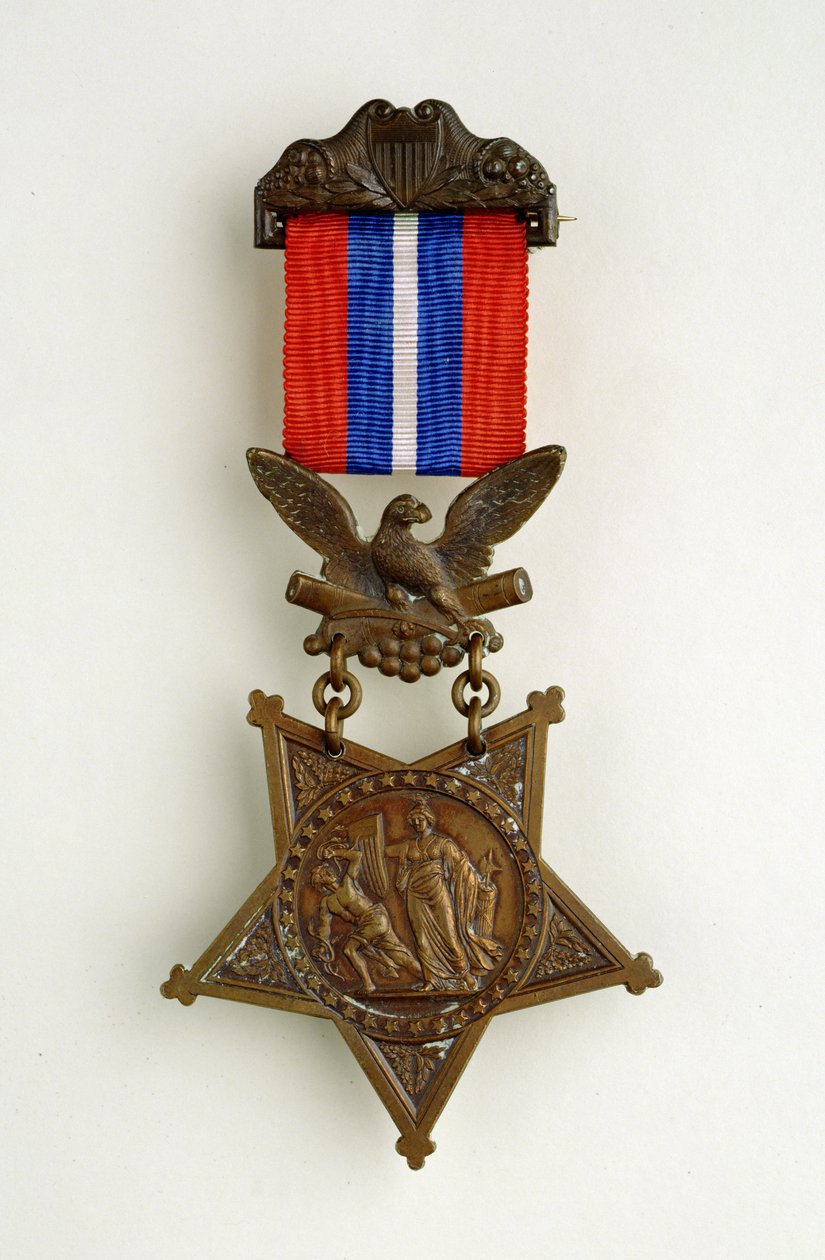 US Congressional Medal of Honour, 1863 (metal) af American School