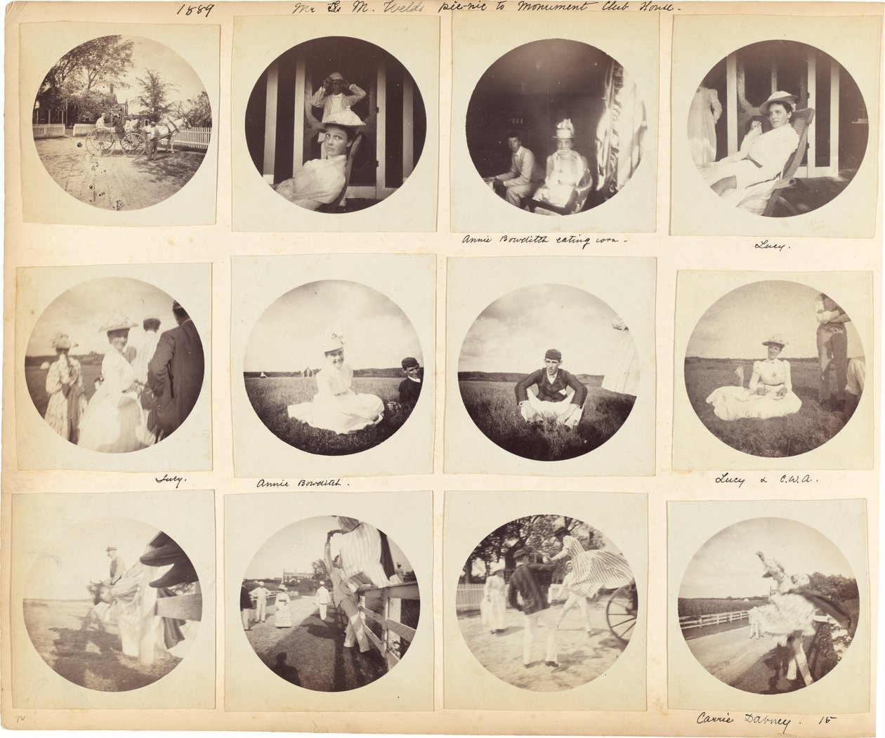 Charles Walter Amory familie album af American 19th Century