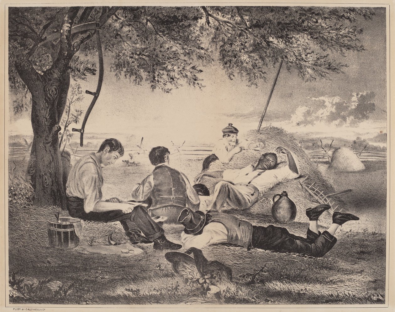 Bondemiddag af American 19th Century
