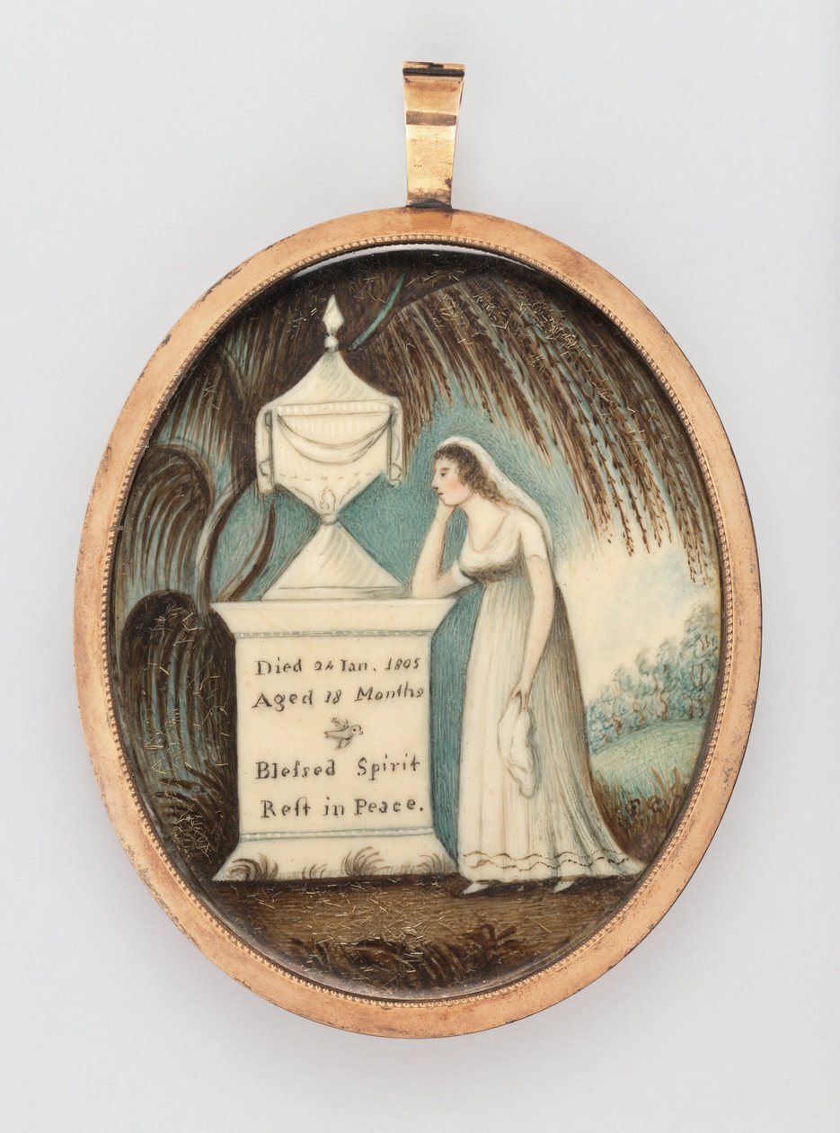 Minde miniature af American 19th Century