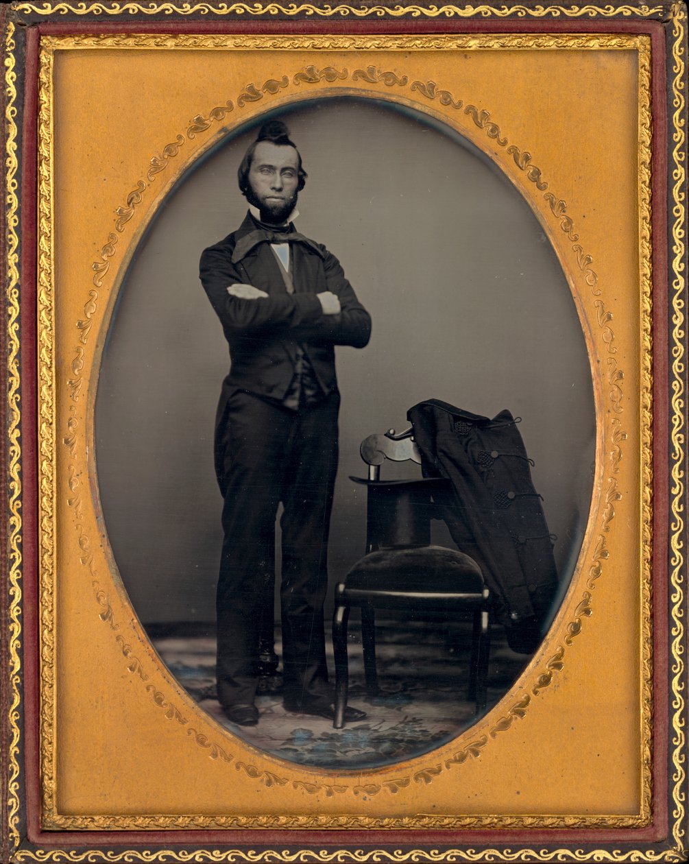 Portræt af en mand af American 19th Century