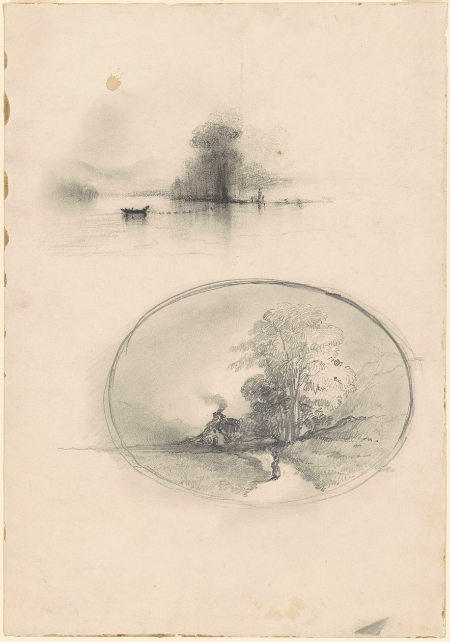 Havlandskab og Landskab af American 19th Century