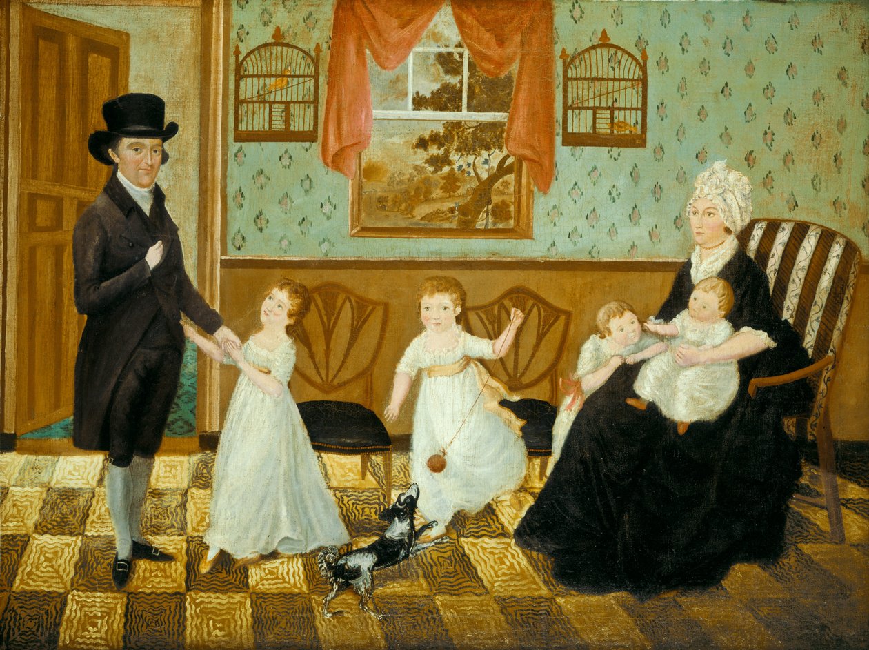 Familien Sargent af American 19th Century