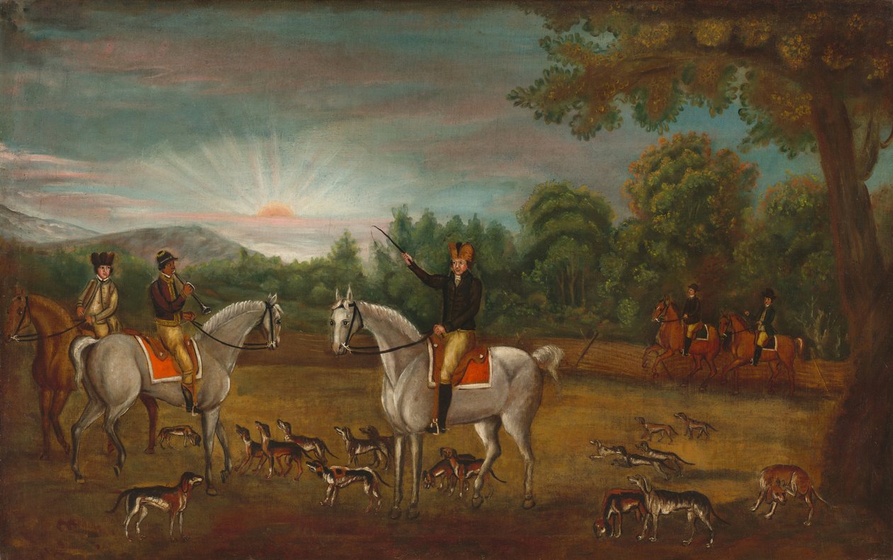 Starten på Jagten af American 19th Century