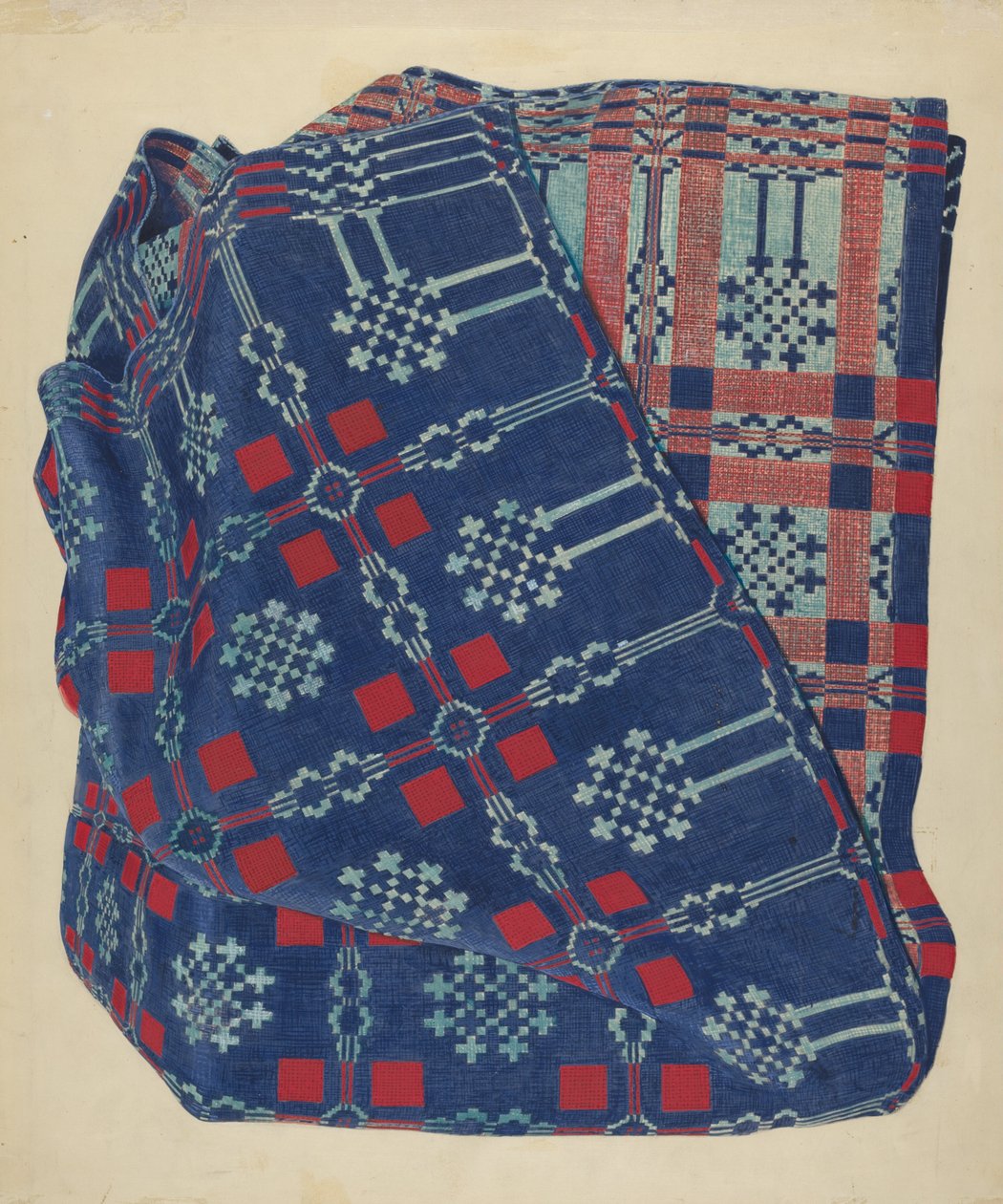 Coverlet af American 20th Century