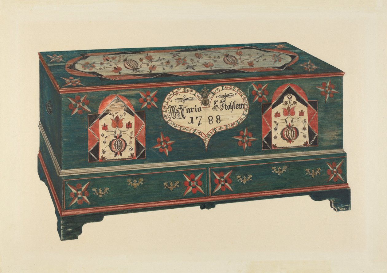 Dower kiste af American 20th Century