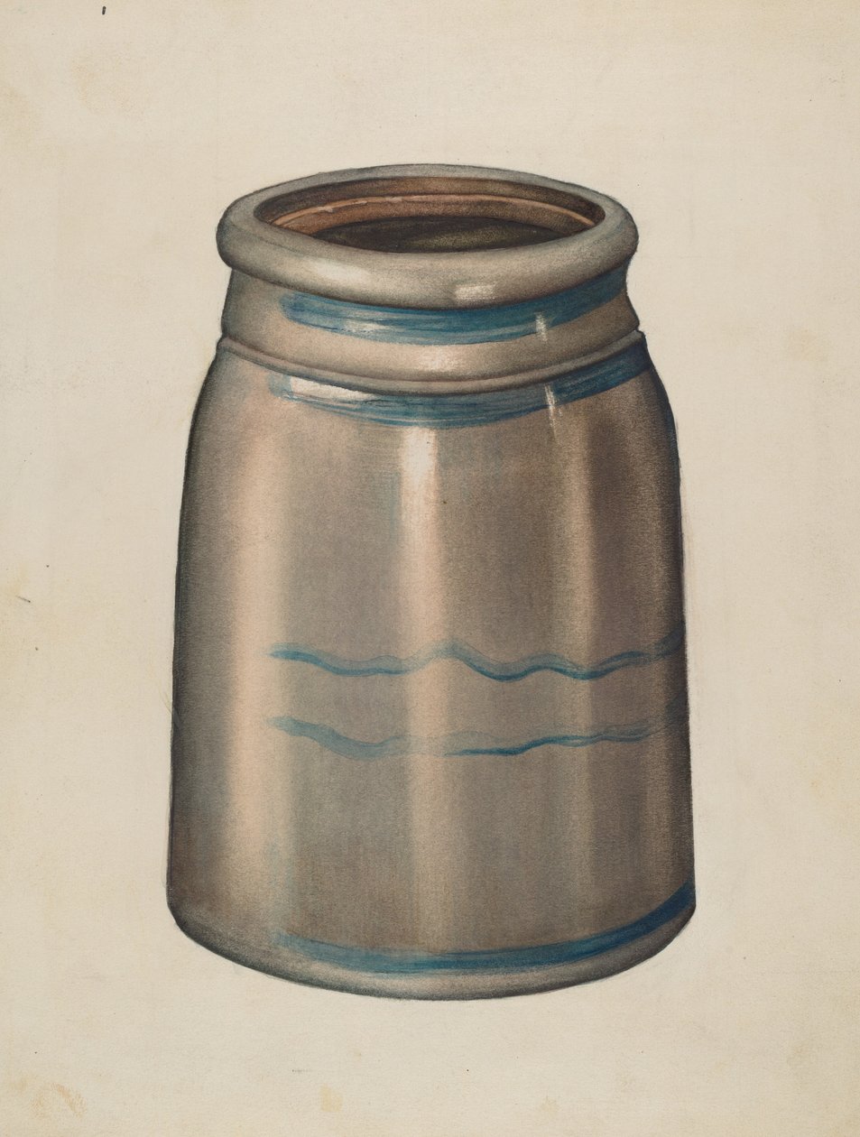 Lertøjskrukke af American 20th Century
