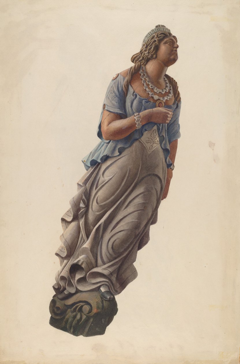 Galionsfigur af American 20th Century
