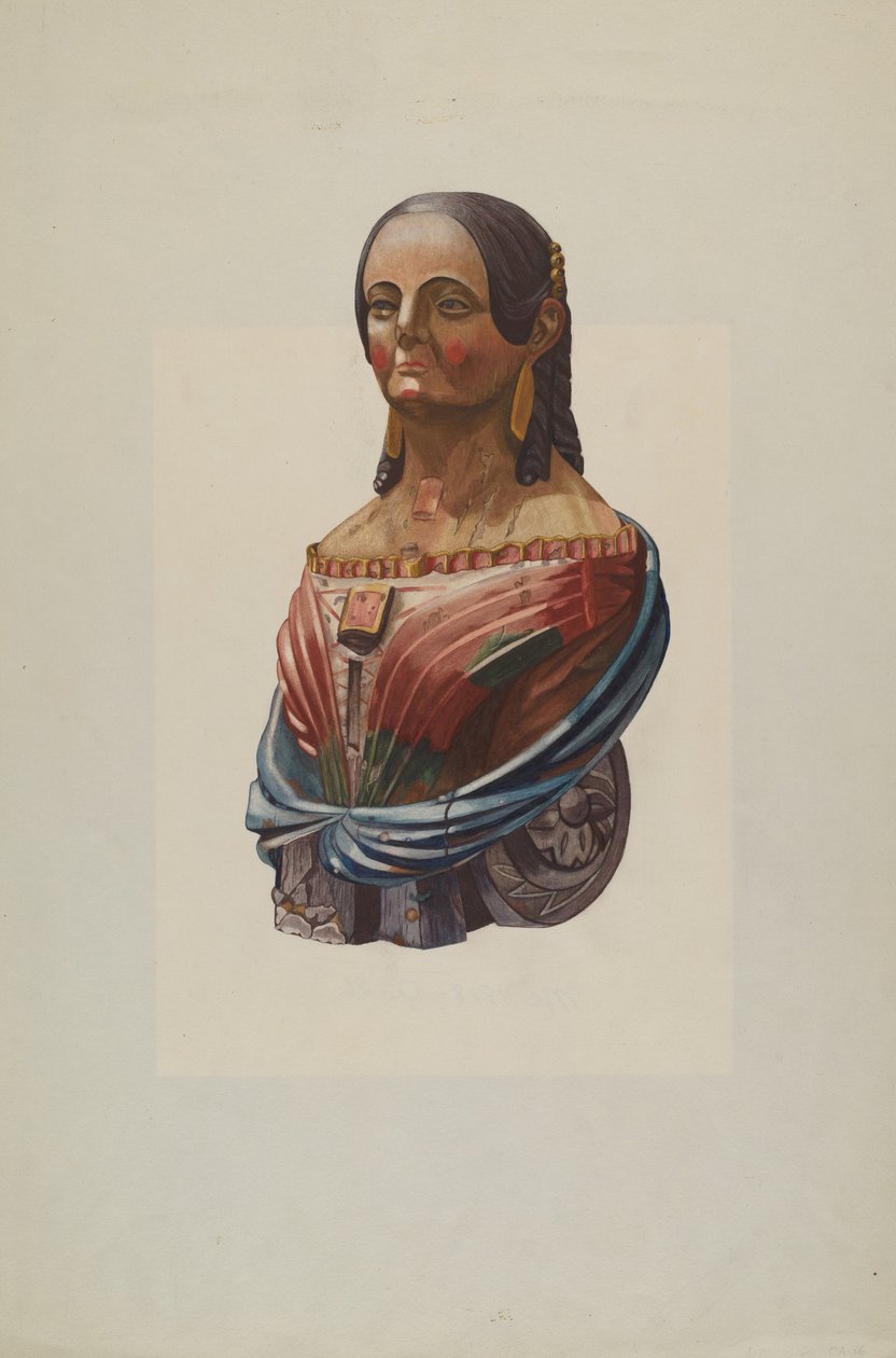Galionsfigur af American 20th Century