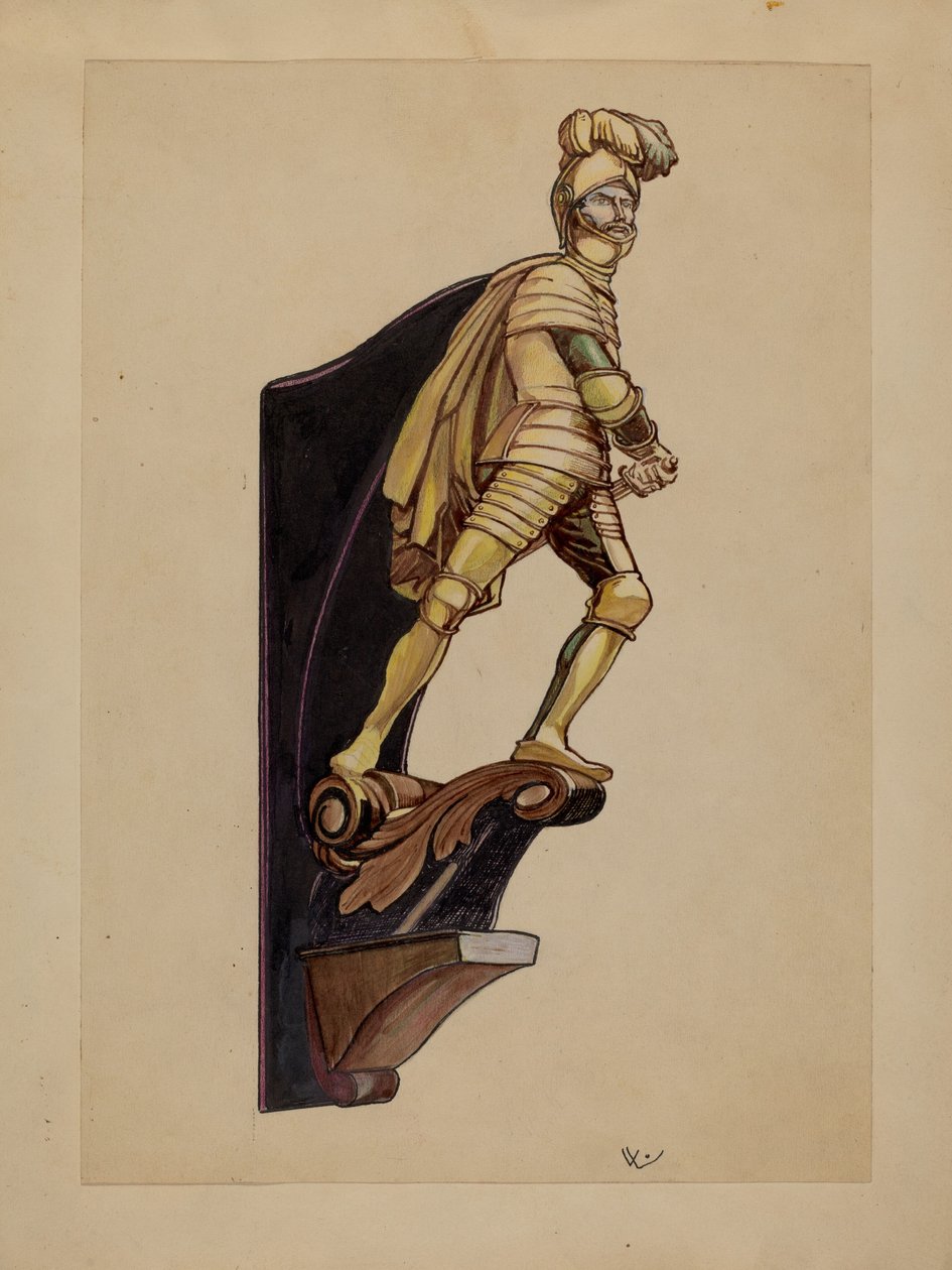 Galionsfigur af American 20th Century