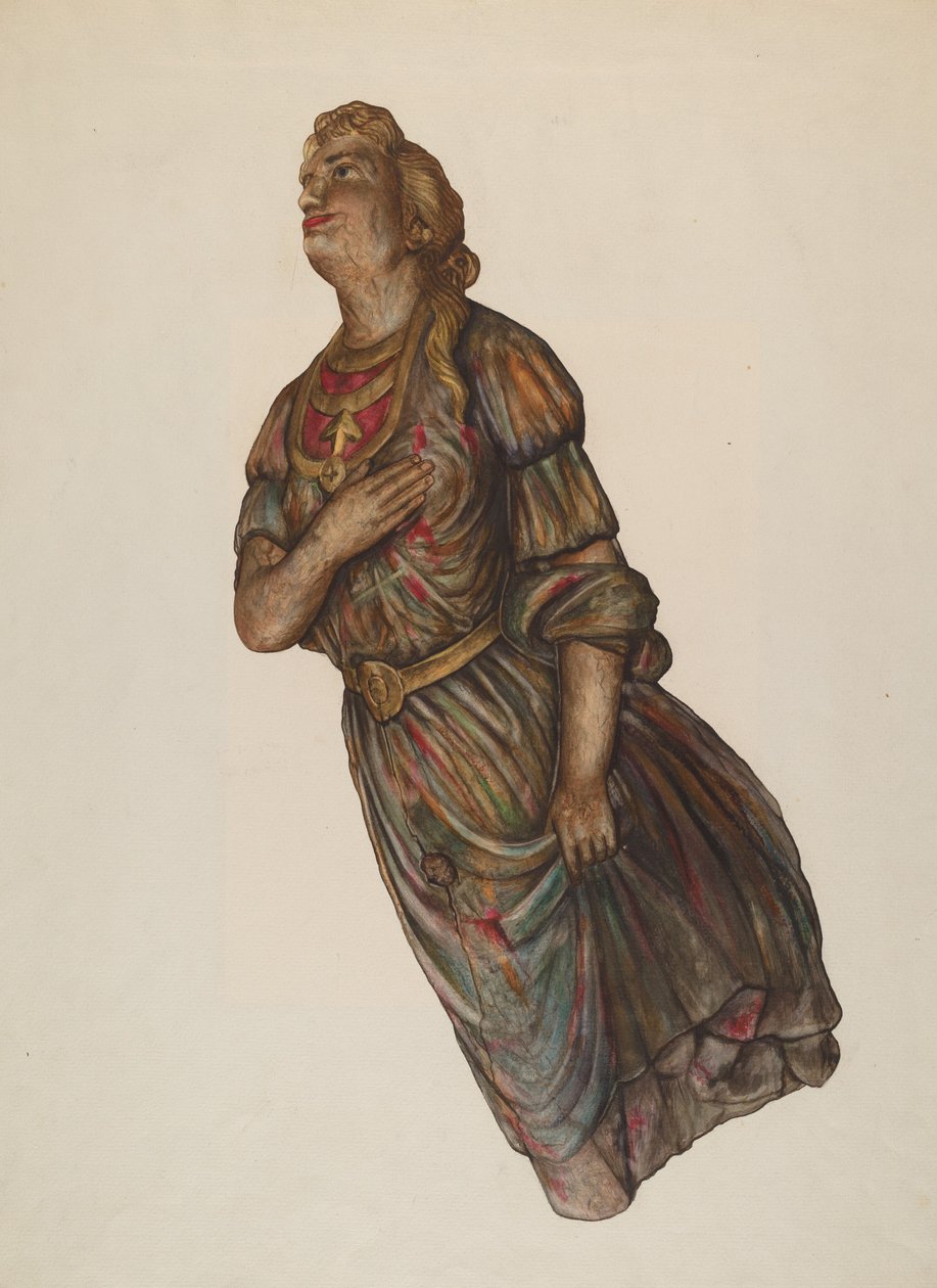 Galionsfigur af American 20th Century