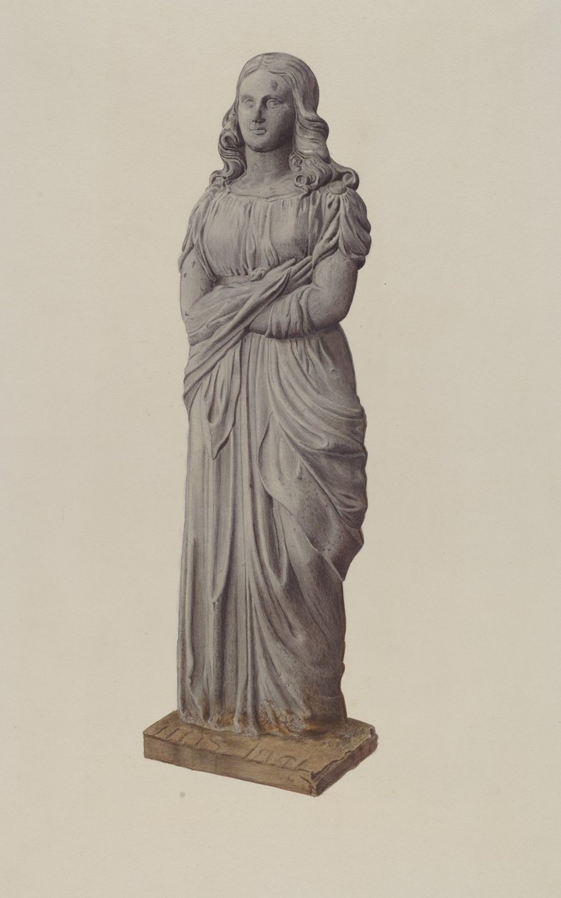 Havefigur af American 20th Century