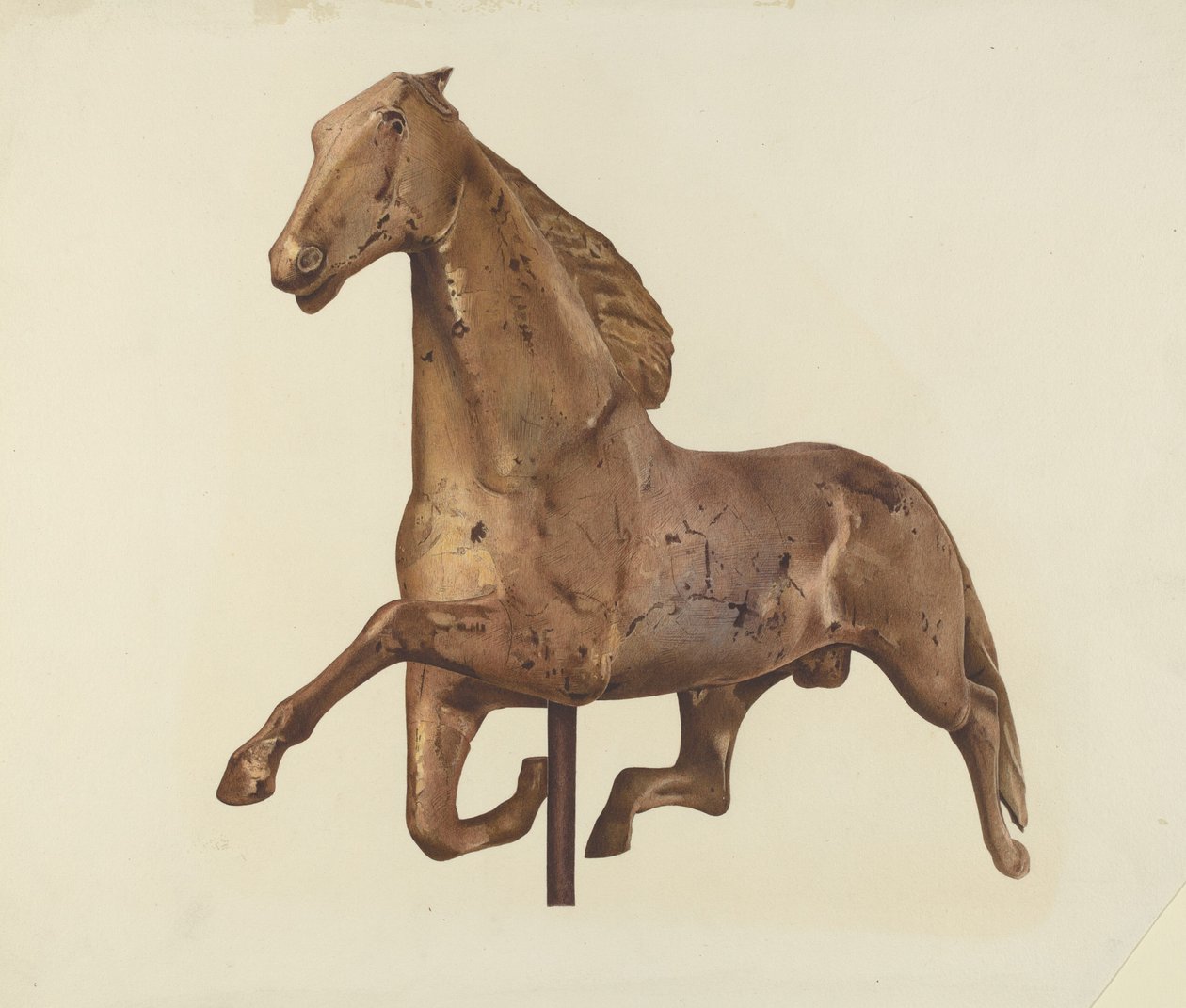 Hestevejrhane af American 20th Century