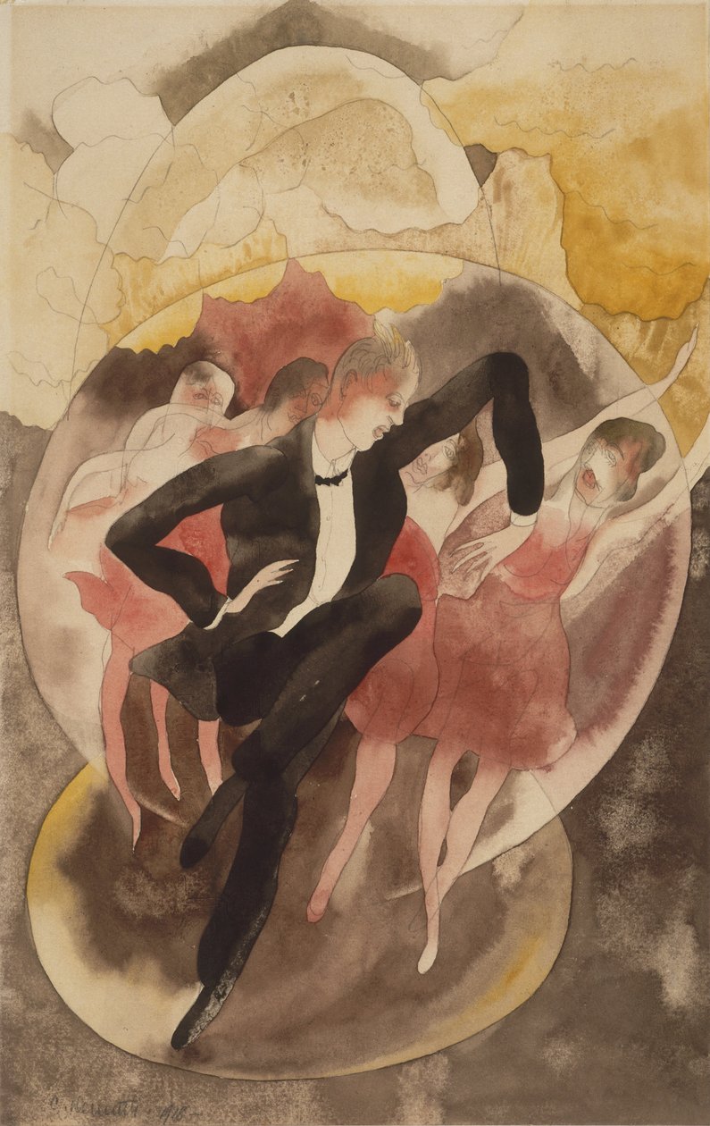 I Vaudeville (Danser med omkvæd) af American Charles Demuth