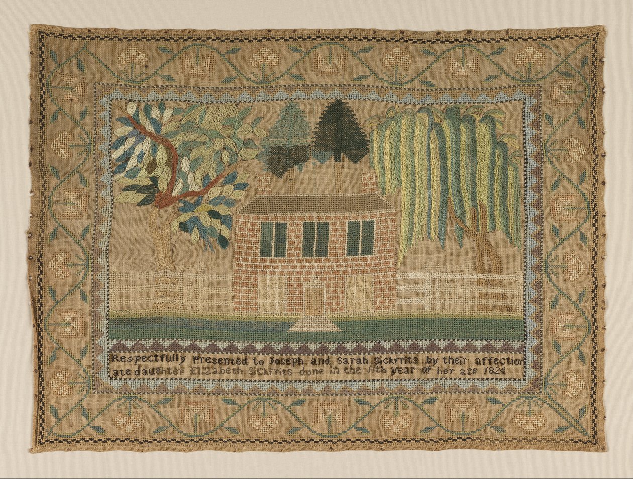 Prøvetager af American Elizabeth Sickfrits
