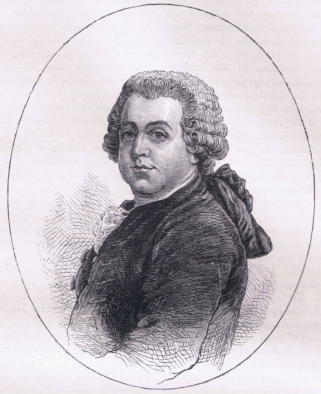 John Adams, illustration fra Cassells History of the United States udgivet af Cassell, Petter & Galpin, ca. 1900 (litho) af American English school