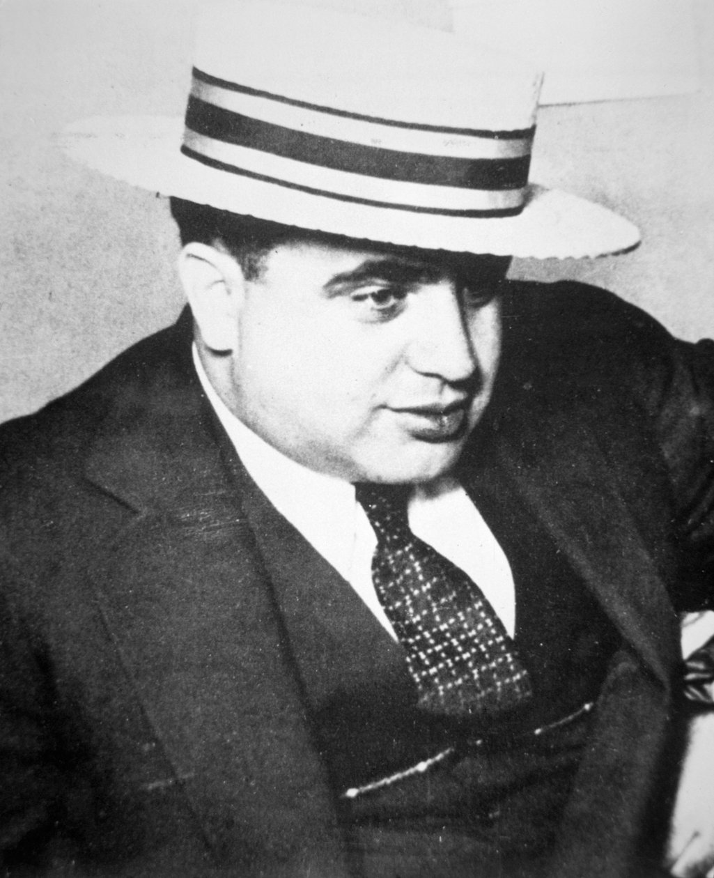 Al Capone (1899-1947) 1928 (s/h-billede) af American Photographer
