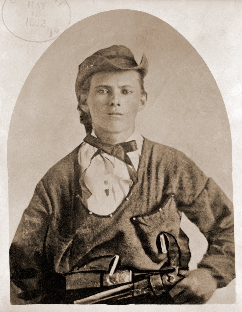 Amerikanske fredløs Billy the Kid af American Photographer