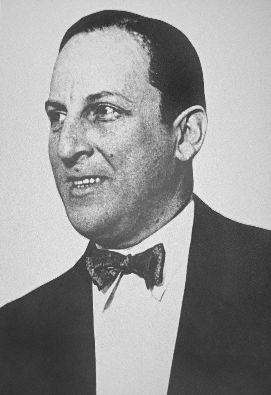 Arnold Rothstein (1882-1928) (s/h-foto) af American Photographer