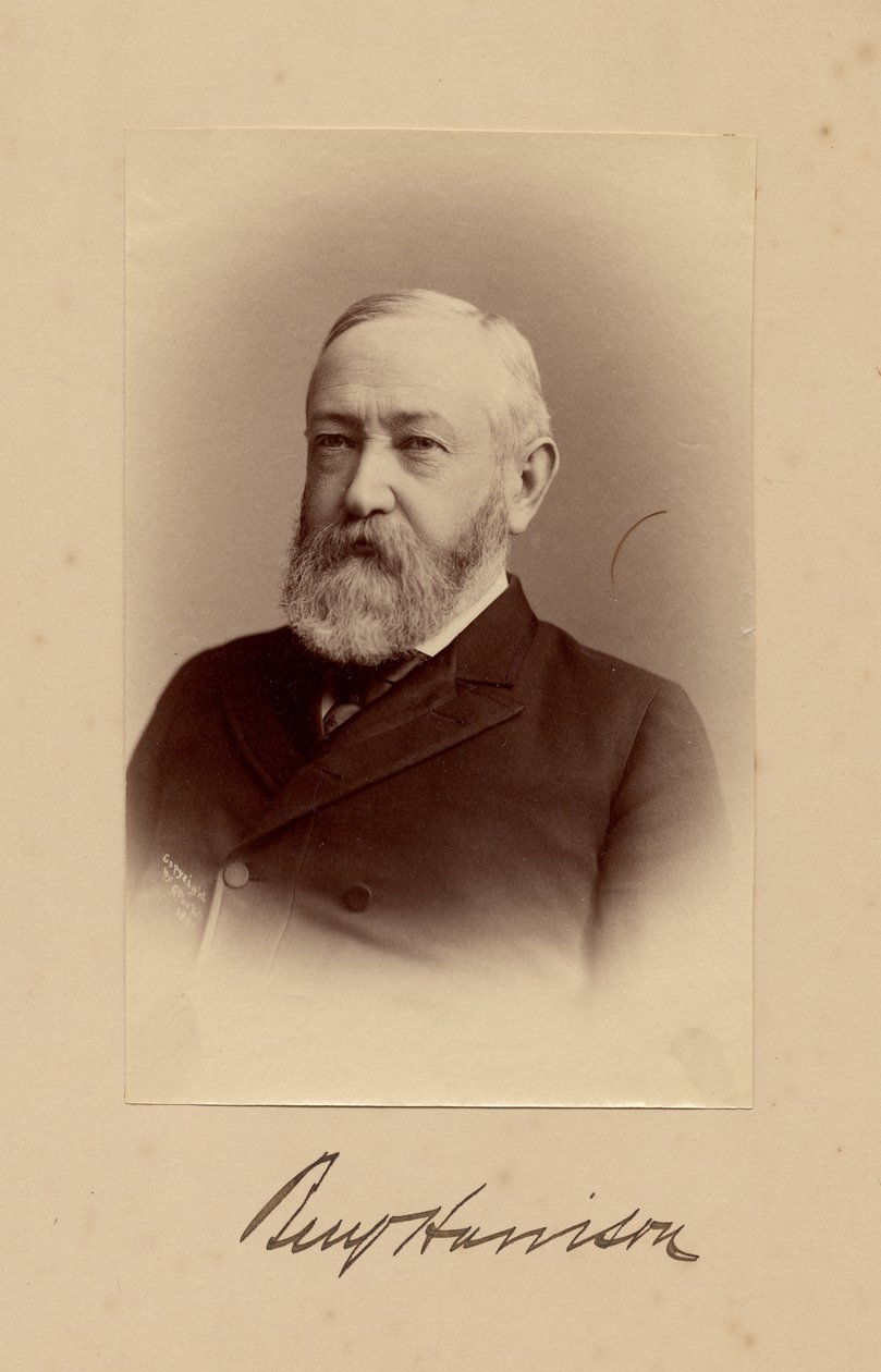 Benjamin Harrison (1833-1901), USA