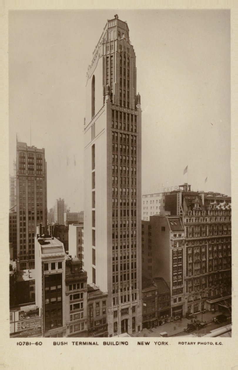 Bush Terminal Building, New York City, USA (s/h-foto) af American Photographer