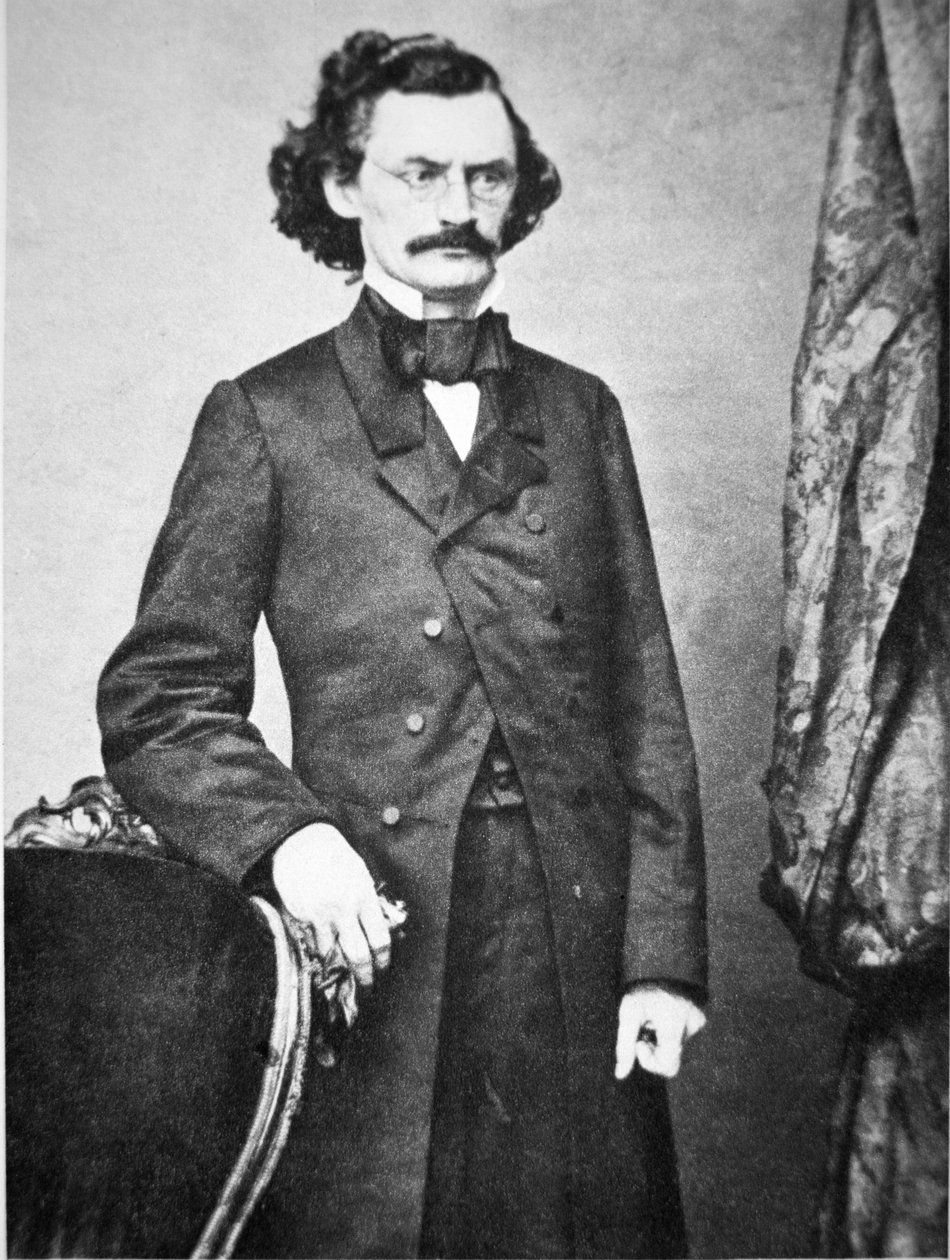 Carl Schurz (1829-1906) (s/hvid foto) af American Photographer