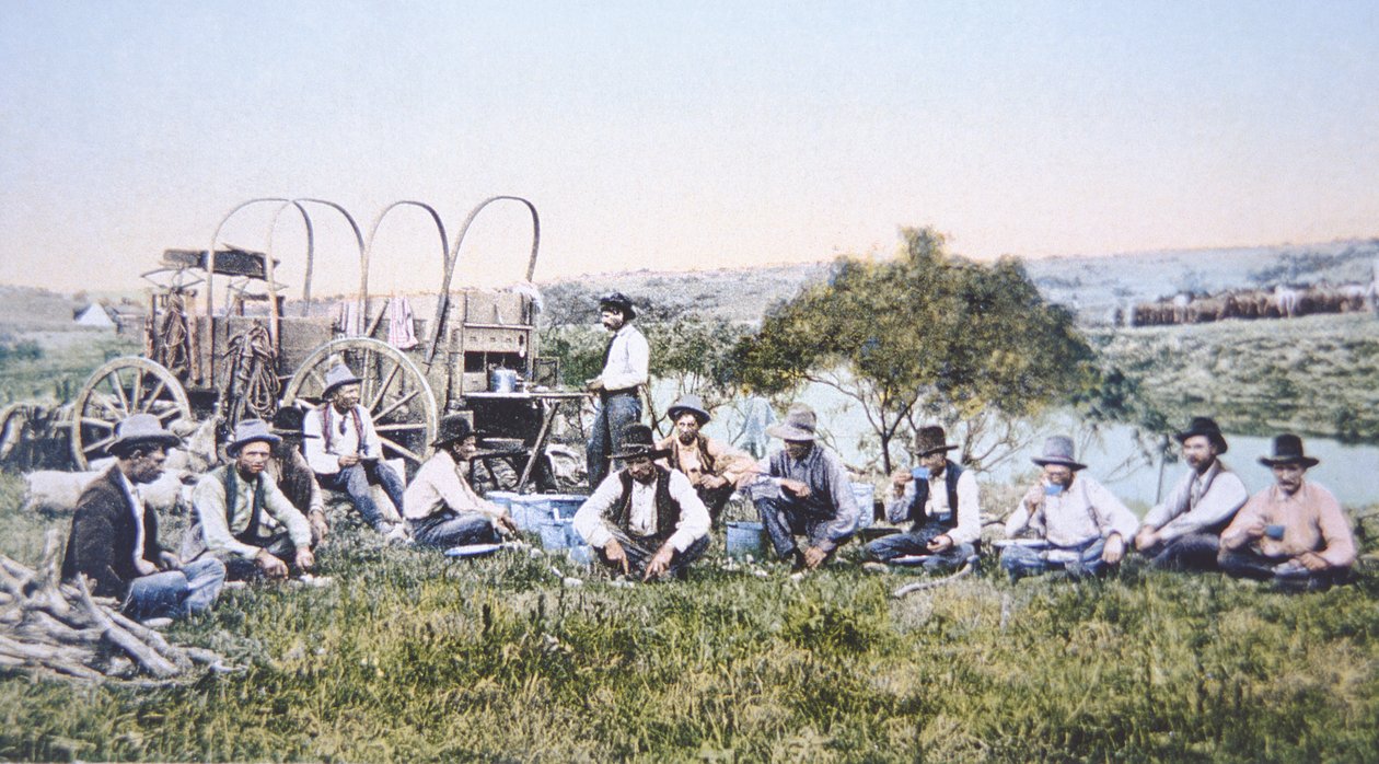 Cowboys til frokost af American Photographer