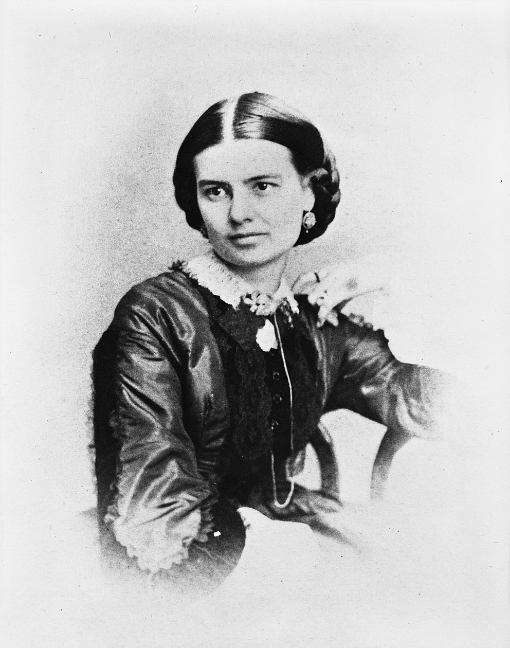 Ellen Arthur, ca. 1860 (s/h-foto) af American Photographer