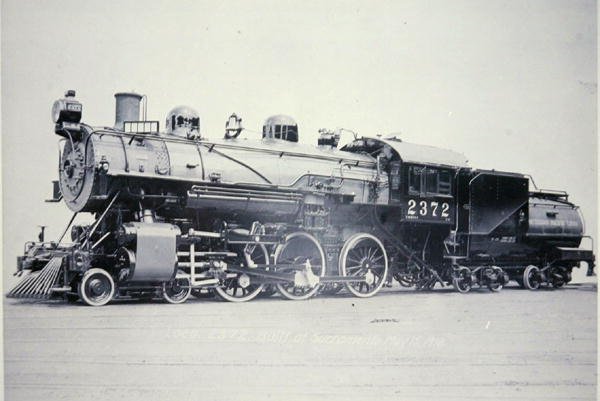 Motor 2372 klasse T-32 fra Southern Pacific Railroad (s/h foto) af American Photographer
