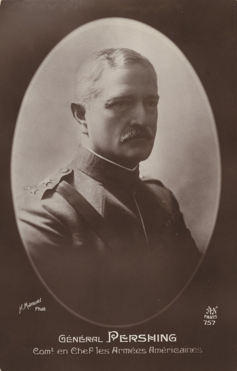 General John J Pershing (s/h-foto) af American Photographer