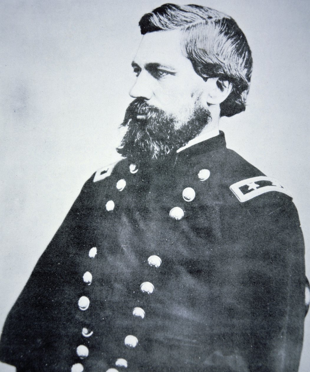 General Oliver Otis Howard (1830-1909) (s/h foto) af American Photographer
