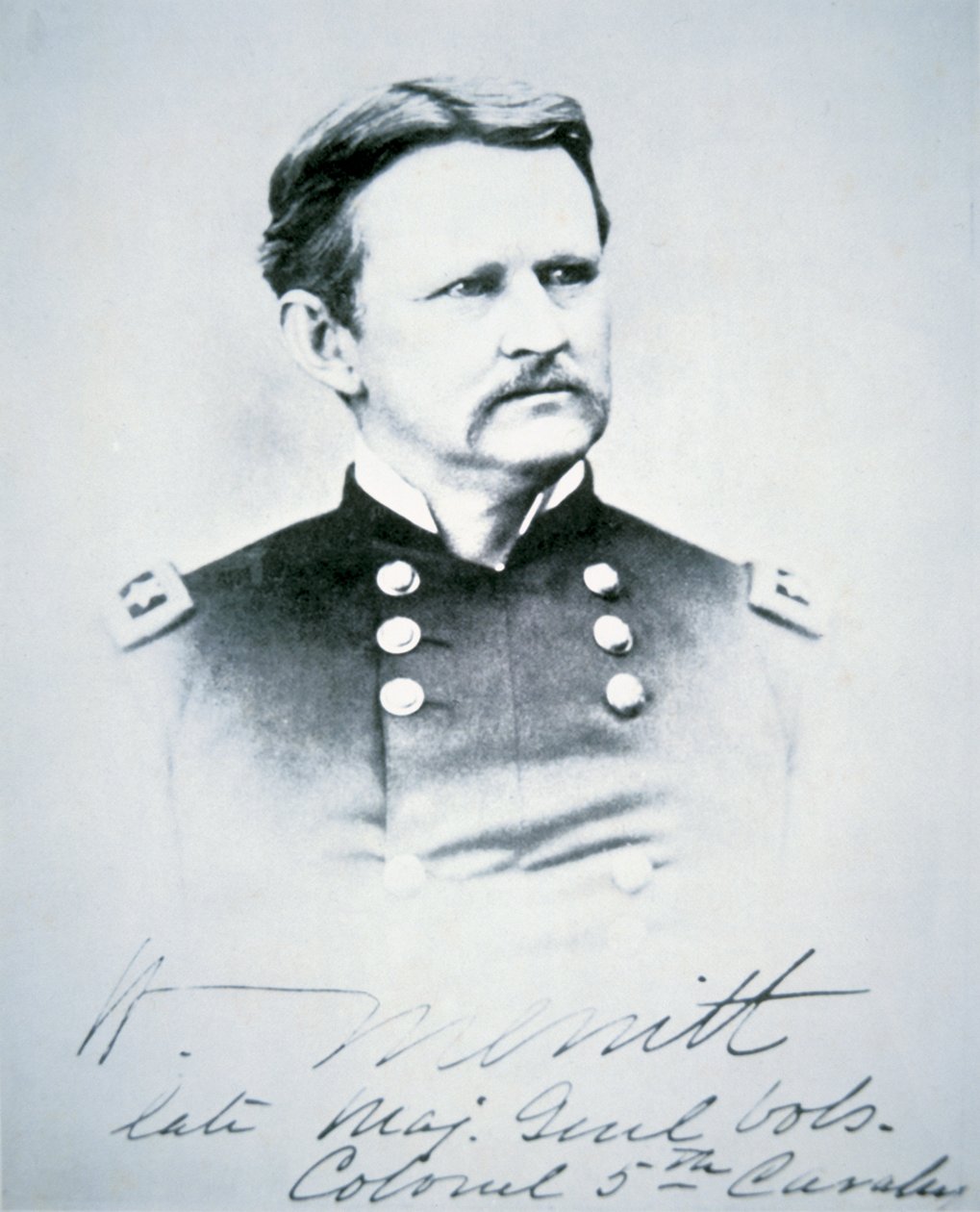 General Wesley Merritt (1834-1910) (s/hvid foto) af American Photographer
