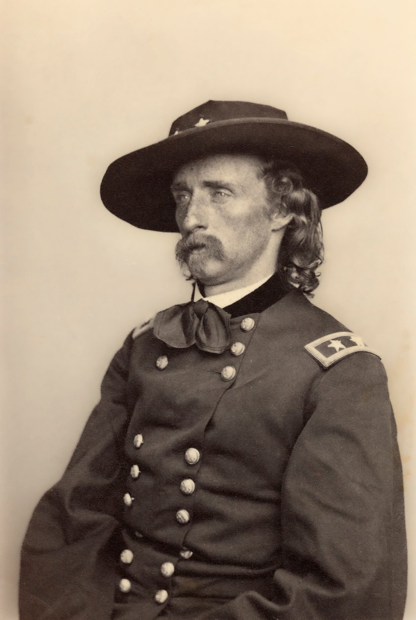 George Armstrong Custer. Portræt (foto) af American Photographer
