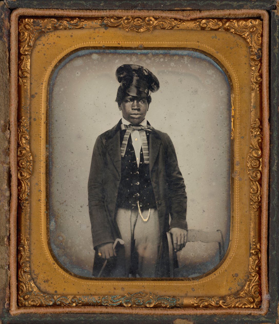 George Burns, april 1859 (foto) af American Photographer