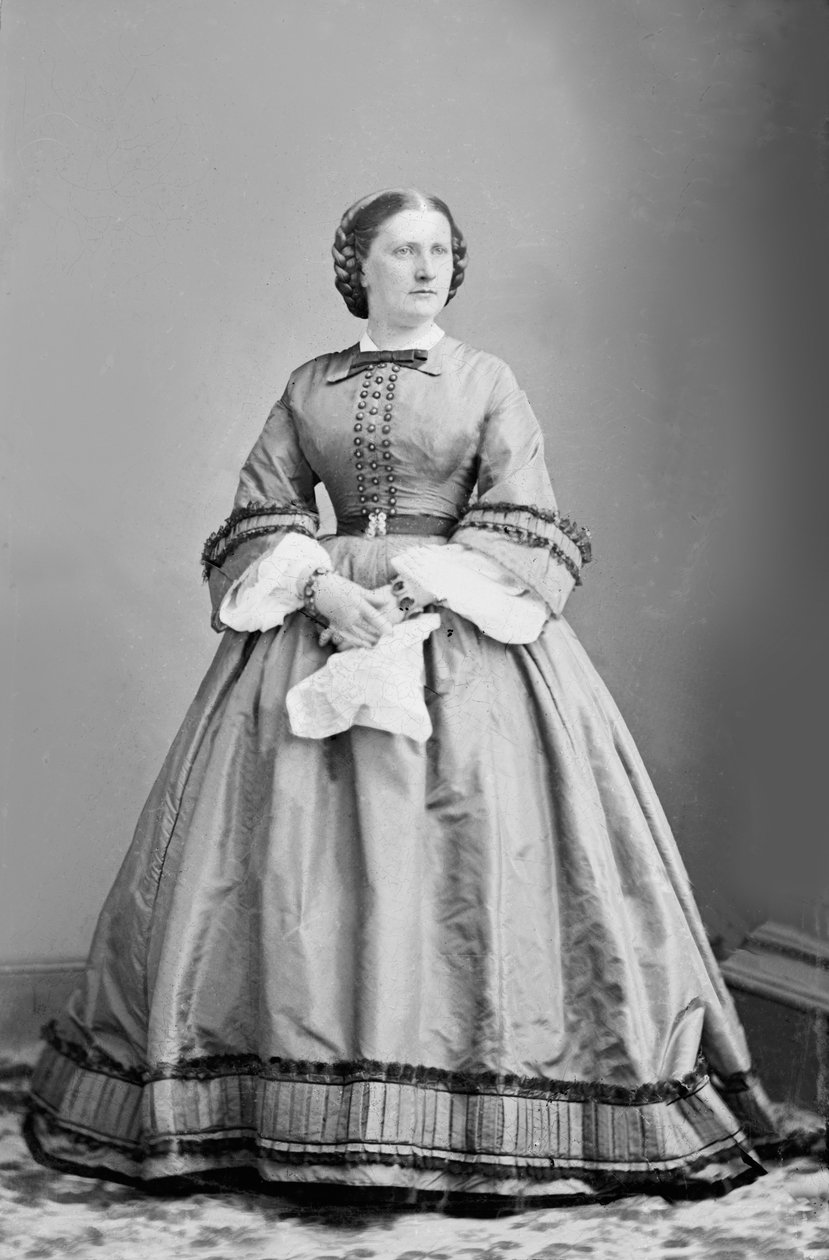 Harriet Lane, ca. 1860 (s/h-billede) af American Photographer