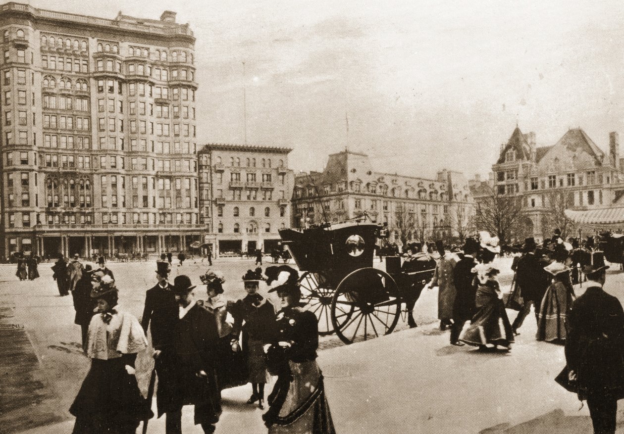 Foran Plaza Hotel, New York City, 1896 af American Photographer
