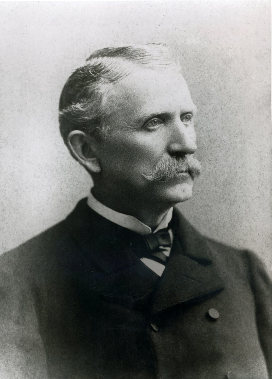 James B. Hume, Wells Fargos detektivchef (s/h-billede) af American Photographer
