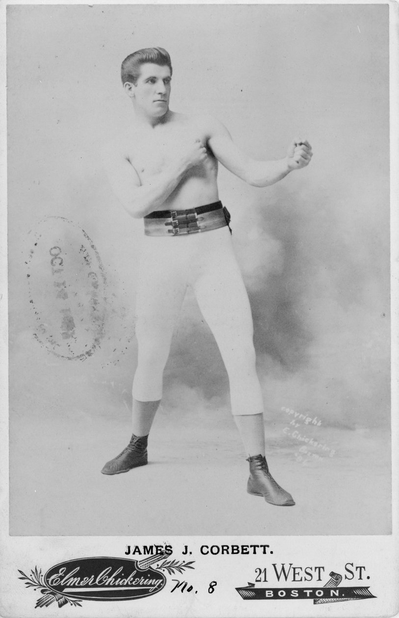 James J. Corbett af American Photographer