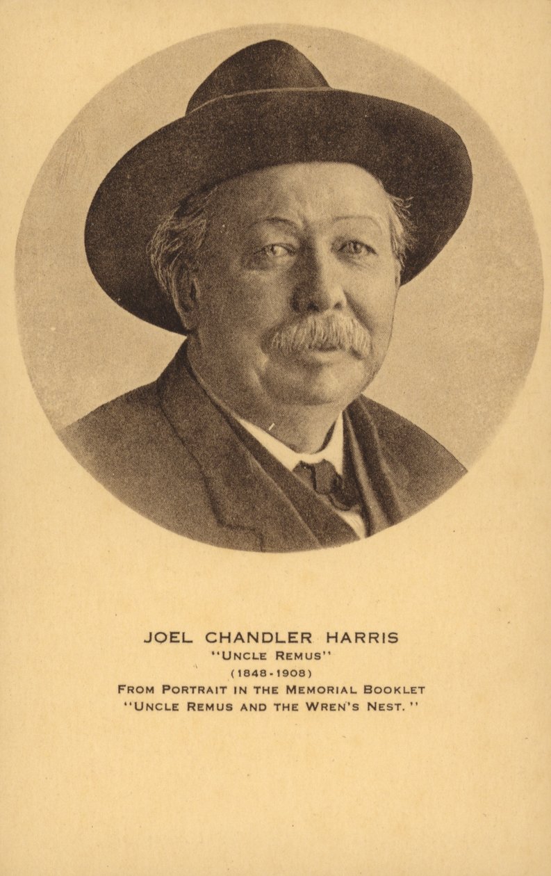 Joel Chandler Harris (1848-1908), amerikansk journalist, forfatter og folklorist (s/h-foto) af American Photographer