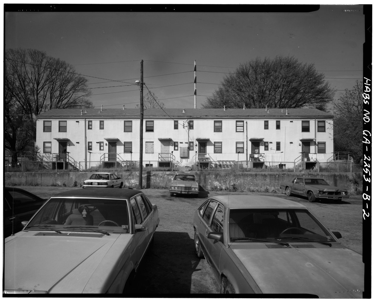 John Hope Homes, Building B-1, 338 Spelman Lane (Oprindeligt Leonard Street), Atlanta, Fulton County, GA (s/h-billede) af American Photographer