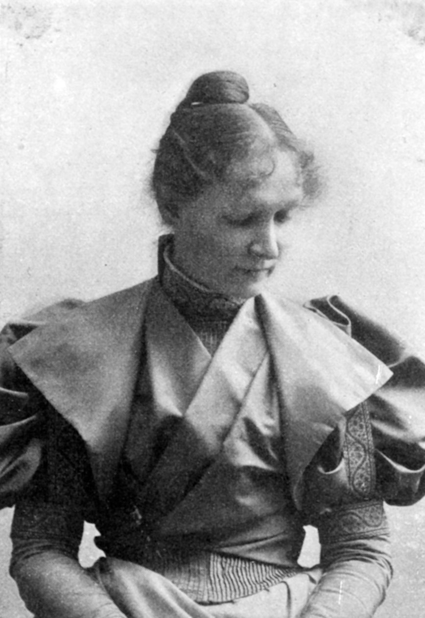 Mary Hallock Foote, ca. 1885-1900 af American Photographer