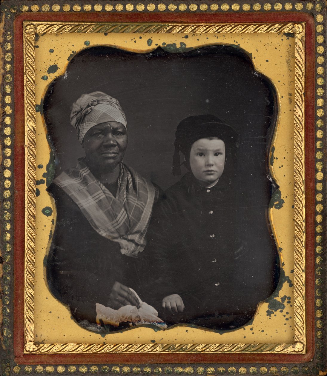 Millie Craig og Frederick H. Healey, ca. 1851 (foto) af American Photographer