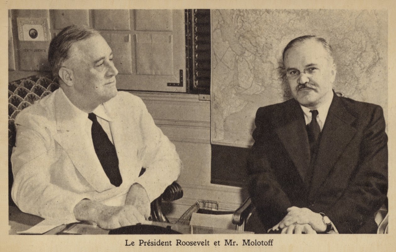 Molotov og Roosevelt af American Photographer