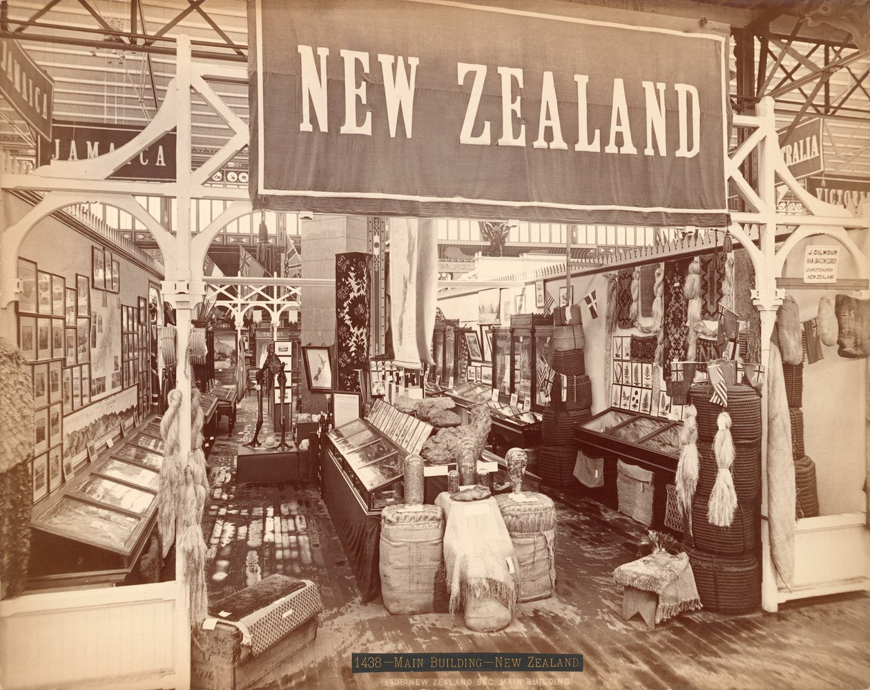 New Zealand, Centennial International Exhibition, 1876 (albumin print) af American Photographer
